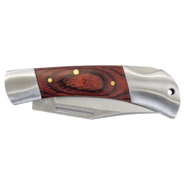 3 1/2" Wood Folding Knife