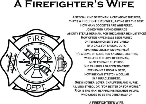 Firefighter's Wife