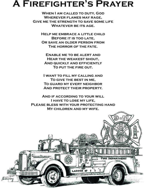 Firefighter's Prayer