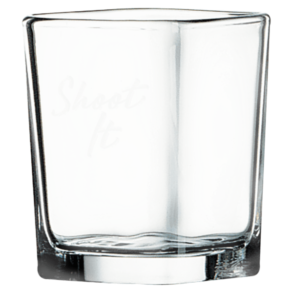 2 1/4 oz. Square Shot Glass