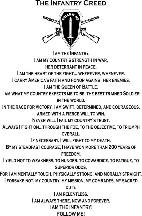 Infantry Creed